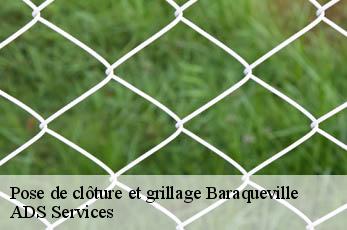 Pose de clôture et grillage  baraqueville-12160 ADS Services