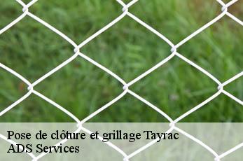 Pose de clôture et grillage  tayrac-12440 ADS Services